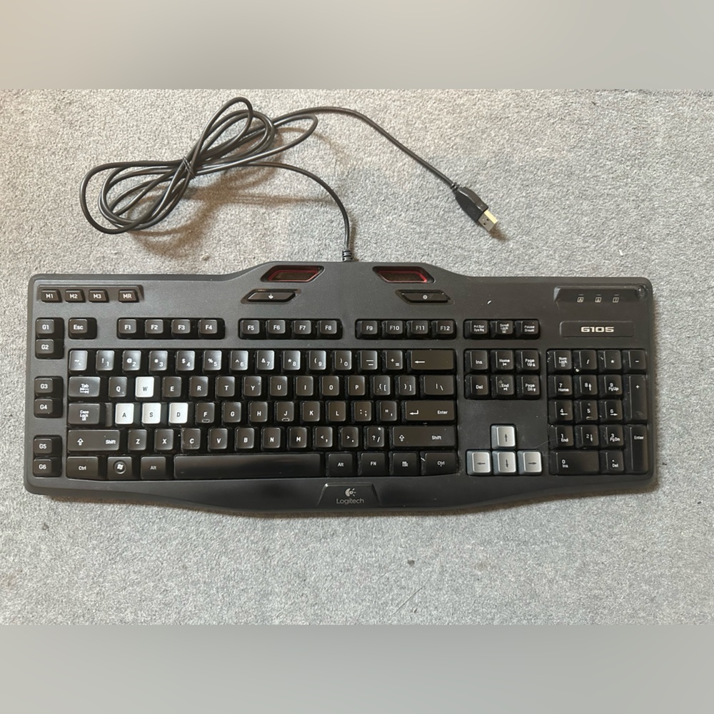 G105 Logitech gaming keyboard